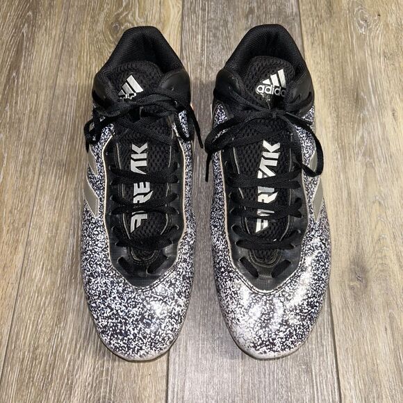 Adidas Mens US Size 11 Gray Freak Ghost Lace Up Football Cleats EF3486 Shoes - Picture 4 of 12